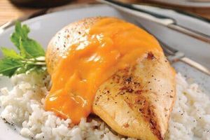 Pechuga de Pollo con salsa de pimientos