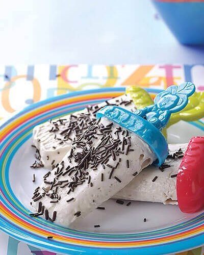 Paletas heladas de plátano