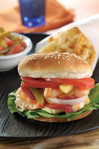 Hamburguesas de camarón