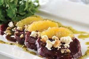 Carpaccio de betabel