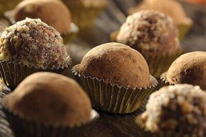 Trufas de chocolate