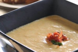 Sopa fría de melón