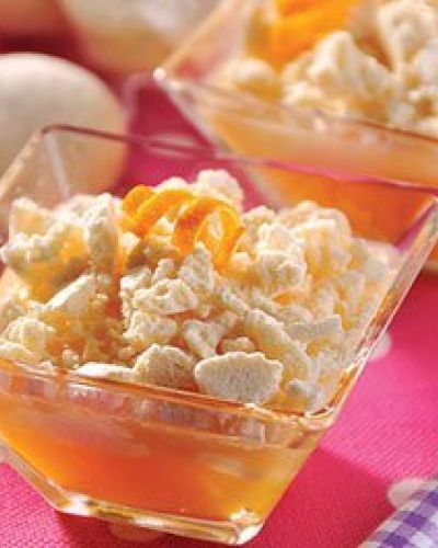 Parfait de crema de naranja
