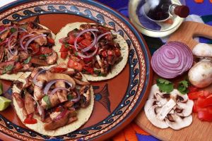 Ceviche de champiñones