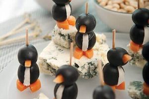 Pingüinos sobre hielo