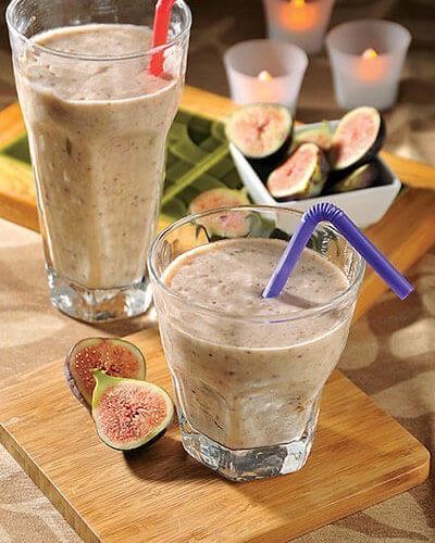Smoothie de higo y plátano