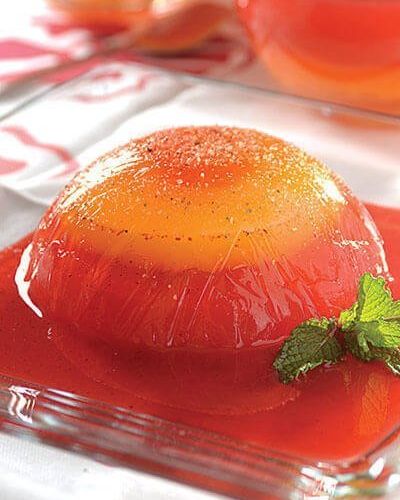 Gelatina de piña con chamoy