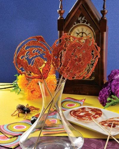 Paletas escalofriantes de piloncillo y chocolate