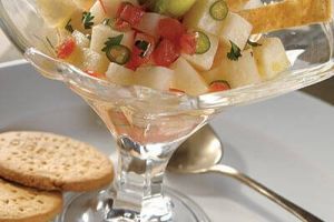 Ceviche de jícama