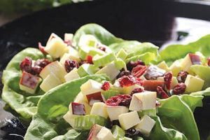 Ensalada de manzana y apio