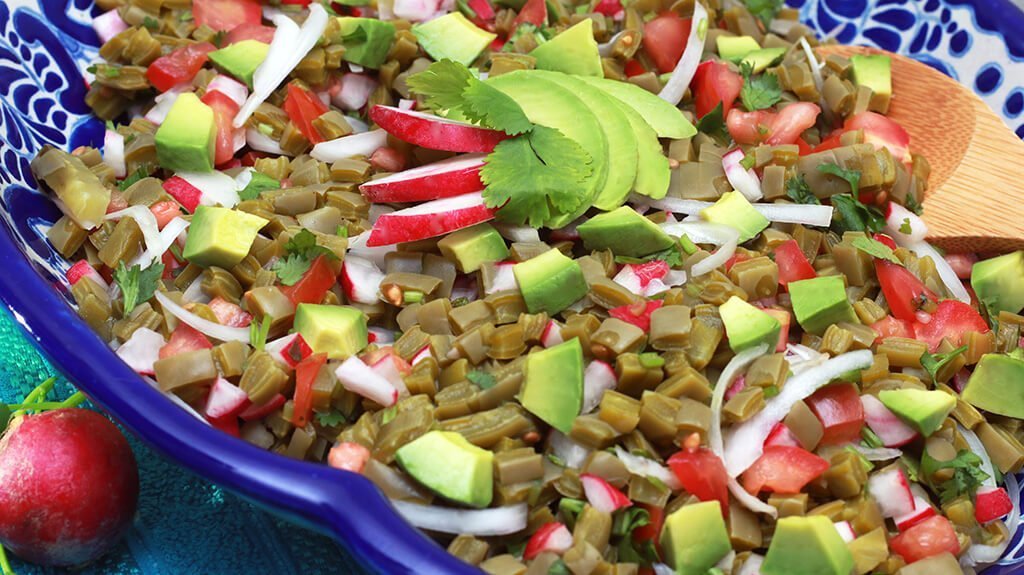 Ensalada de nopales con limón y orégano » Cocina con Alegría