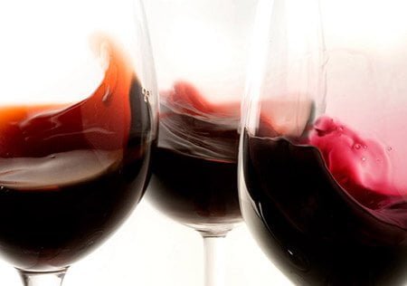 El vino tinto y el corazón