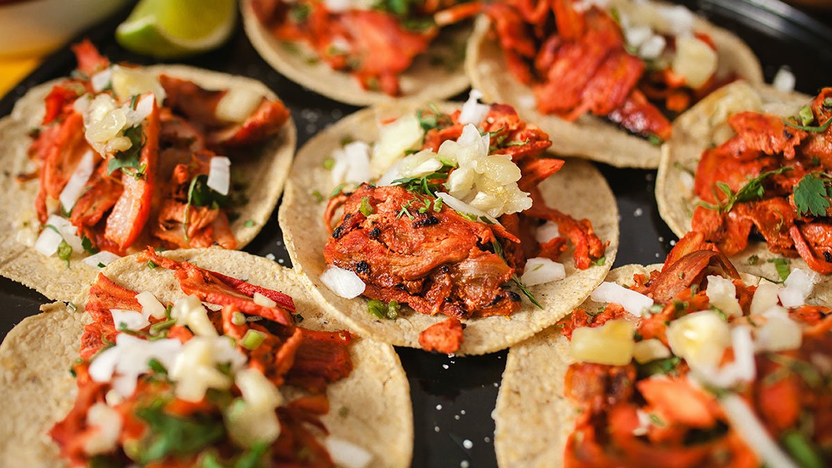 Descubrir 79+ imagen receta tacos al pastor en trompo - Abzlocal.mx