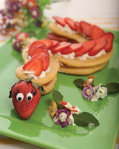 Una serpiente muy fresa