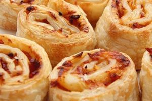 Minirroles de jamón