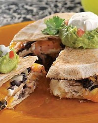 Quesadillas de salmón