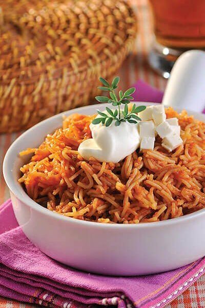 Fideos secos al chipotle