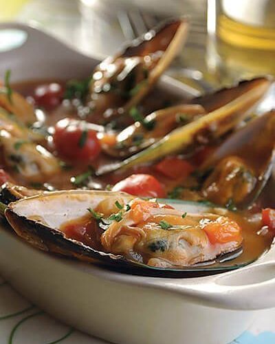 Mejillones al pomodoro
