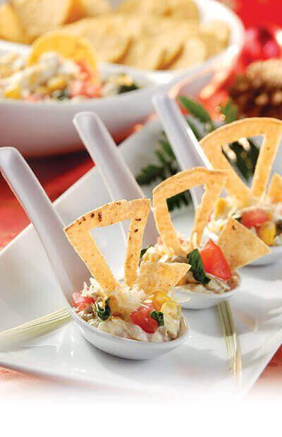 Dip de espinacas y alcachofas