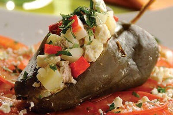 Chiles rellenos fríos