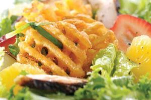 Ensalada de papa y pato