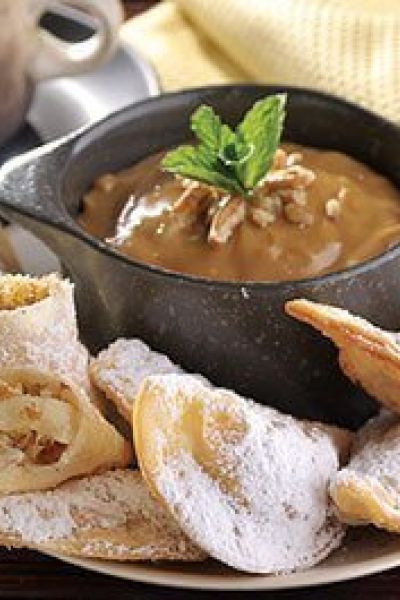 Empanaditas de plátano con dulce de leche