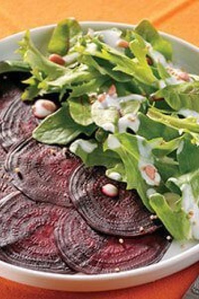 Carpaccio de betabel