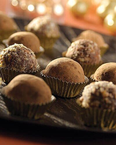 Trufas de chocolate