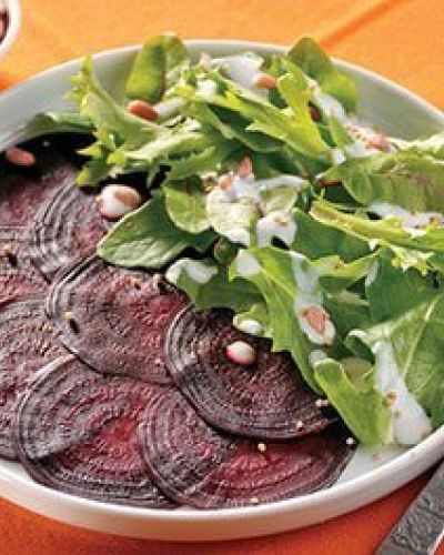 Carpaccio de betabel