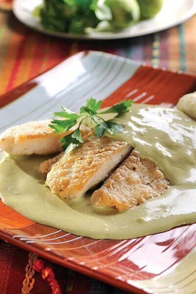 Pescado en salsa de perejil