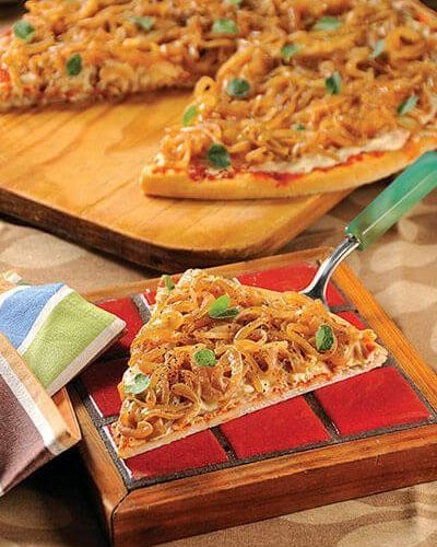 Pizza de cebolla