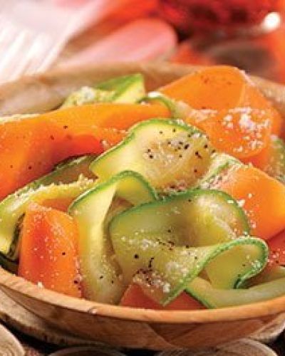 Ensalada de listones de verduras