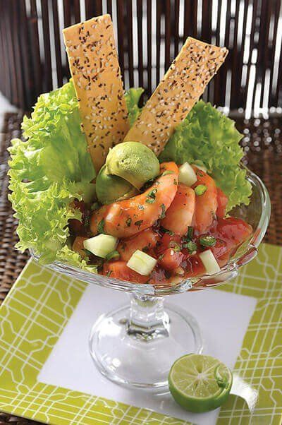 Cócktel de camarón