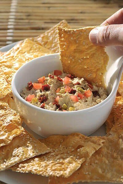 Dip de sierra ahumada