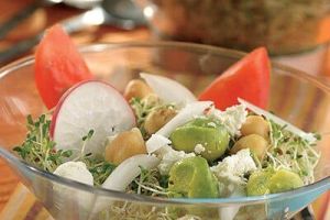 Ensalada de garbanzos