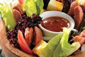 Ensalada de salchicha