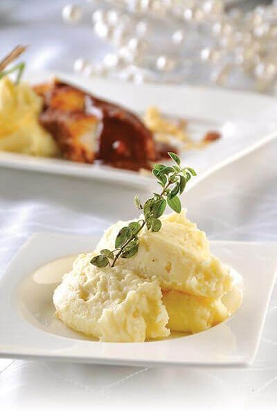 Puré de papas esponjoso