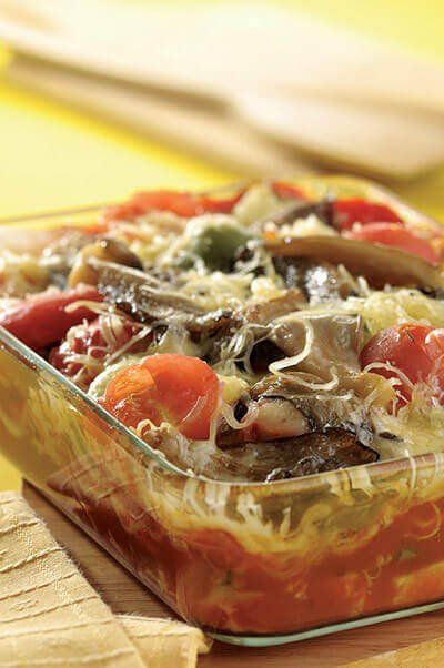 Lasaña vegetariana