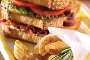 Sándwiches de tocino