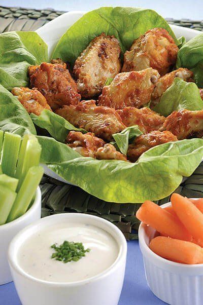 Alitas de pollo picantes