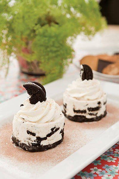 Pay helado de galleta