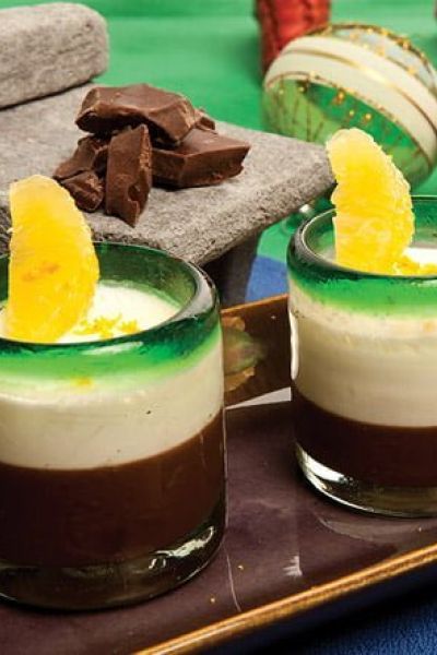 Vasitos de chocoguanabana