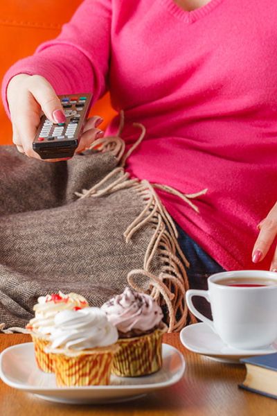 ¿Por qué no comer frente a la televisión?