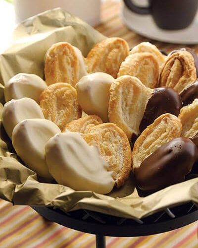 Mini orejas con chocolate