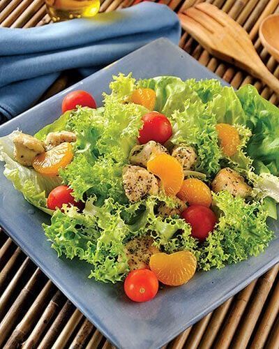 Ensalada de pollo y supremas