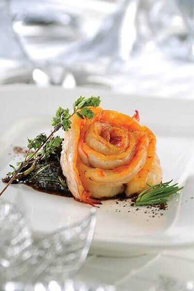 Rosetón de camarón