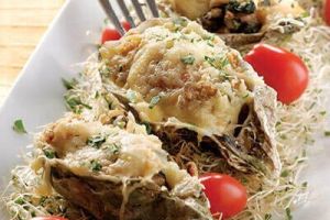 Ostiones Rockefeller