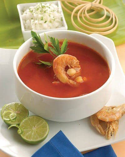 Caldo de camarón