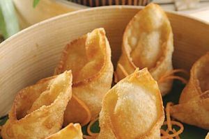 Gorritos de obispo rellenos de salmón