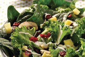 Ensalada de espinaca